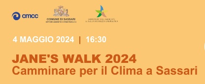 Visualizza la notizia: Jane’s Walk 2024: Camminare per il clima a Sassari