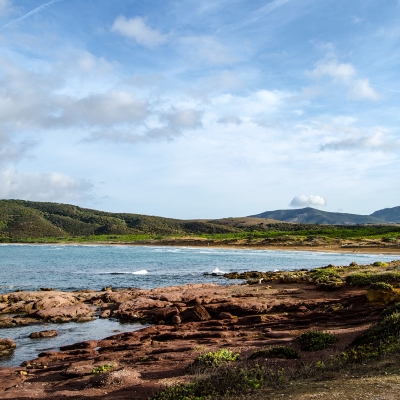 Veduta della Baia di Porto Ferro